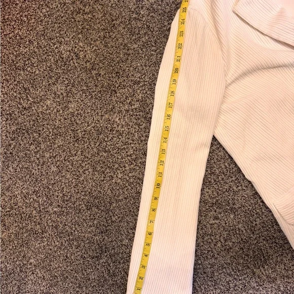 And Now This Women's Corduroy Cream Color 2 Button Blazer With Pockets Size XL - Picture 11 of 12